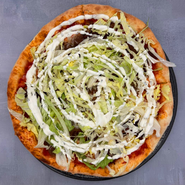45. Salat Pizza
